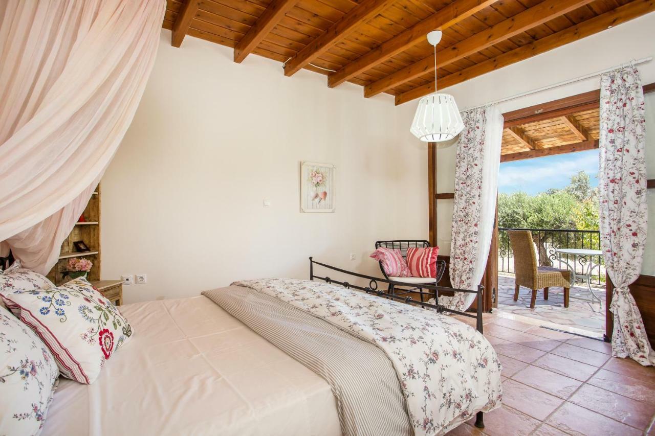 Sunny Countryside Villa - With Private Pool Faliraki Exteriör bild