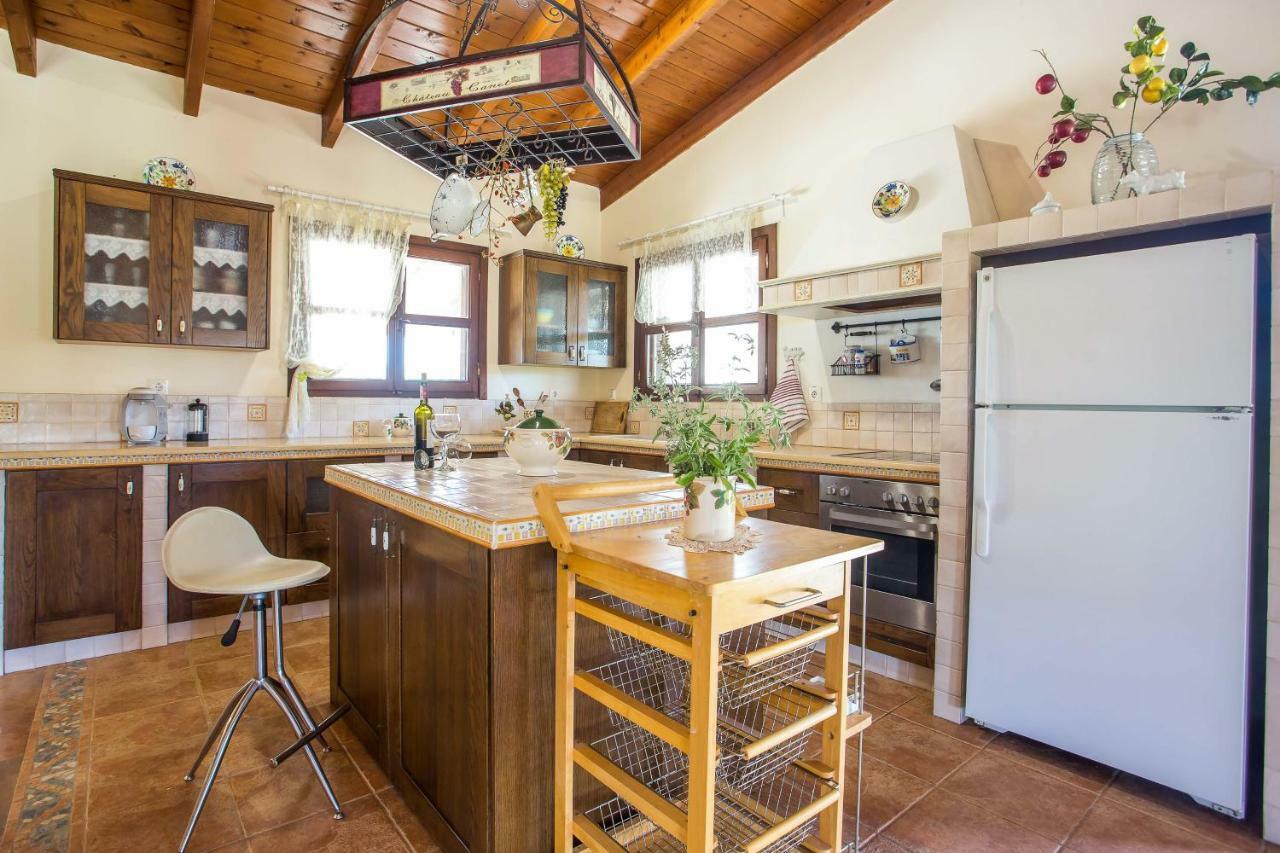 Sunny Countryside Villa - With Private Pool Faliraki Exteriör bild