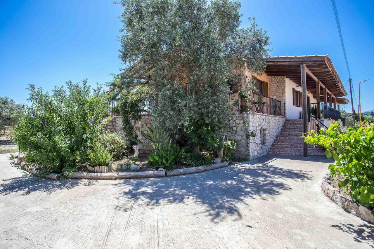 Sunny Countryside Villa - With Private Pool Faliraki Exteriör bild