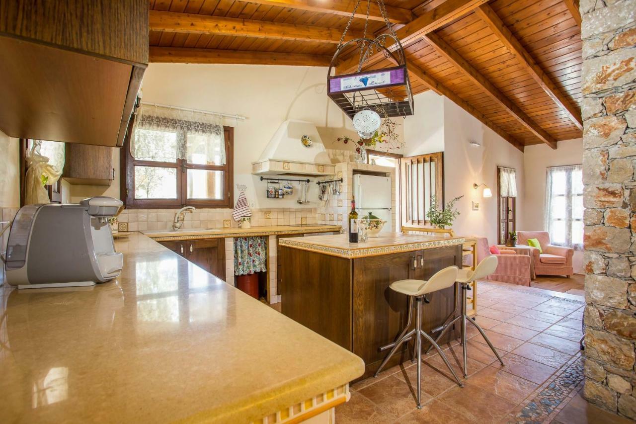Sunny Countryside Villa - With Private Pool Faliraki Exteriör bild