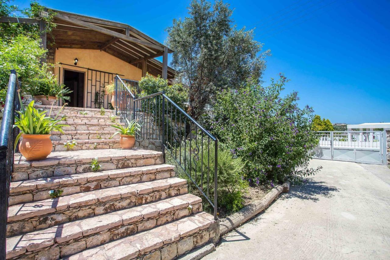 Sunny Countryside Villa - With Private Pool Faliraki Exteriör bild