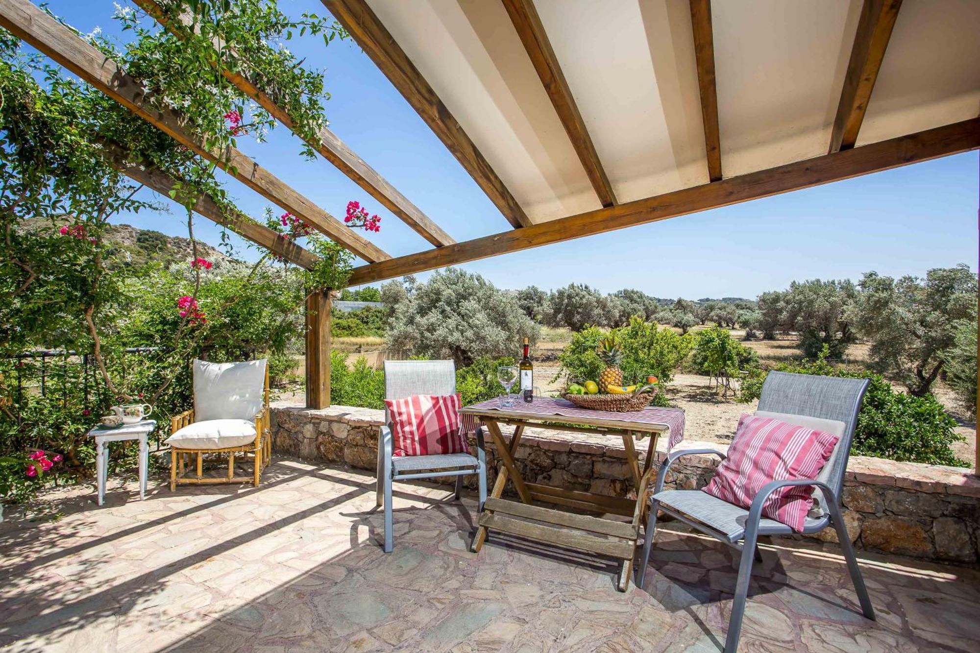 Sunny Countryside Villa - With Private Pool Faliraki Exteriör bild